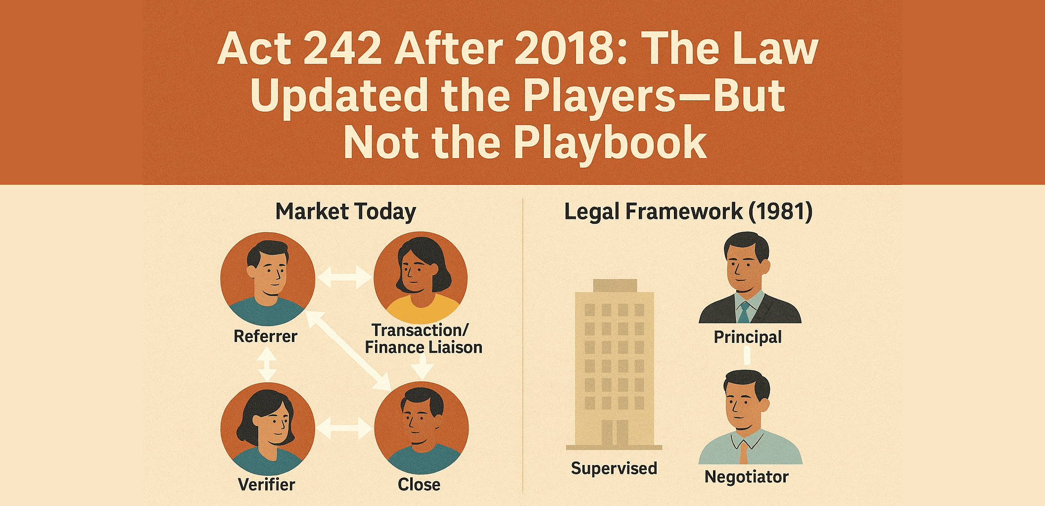 Act 242 After 2018 The Law Updated the Players But Not the Playbook