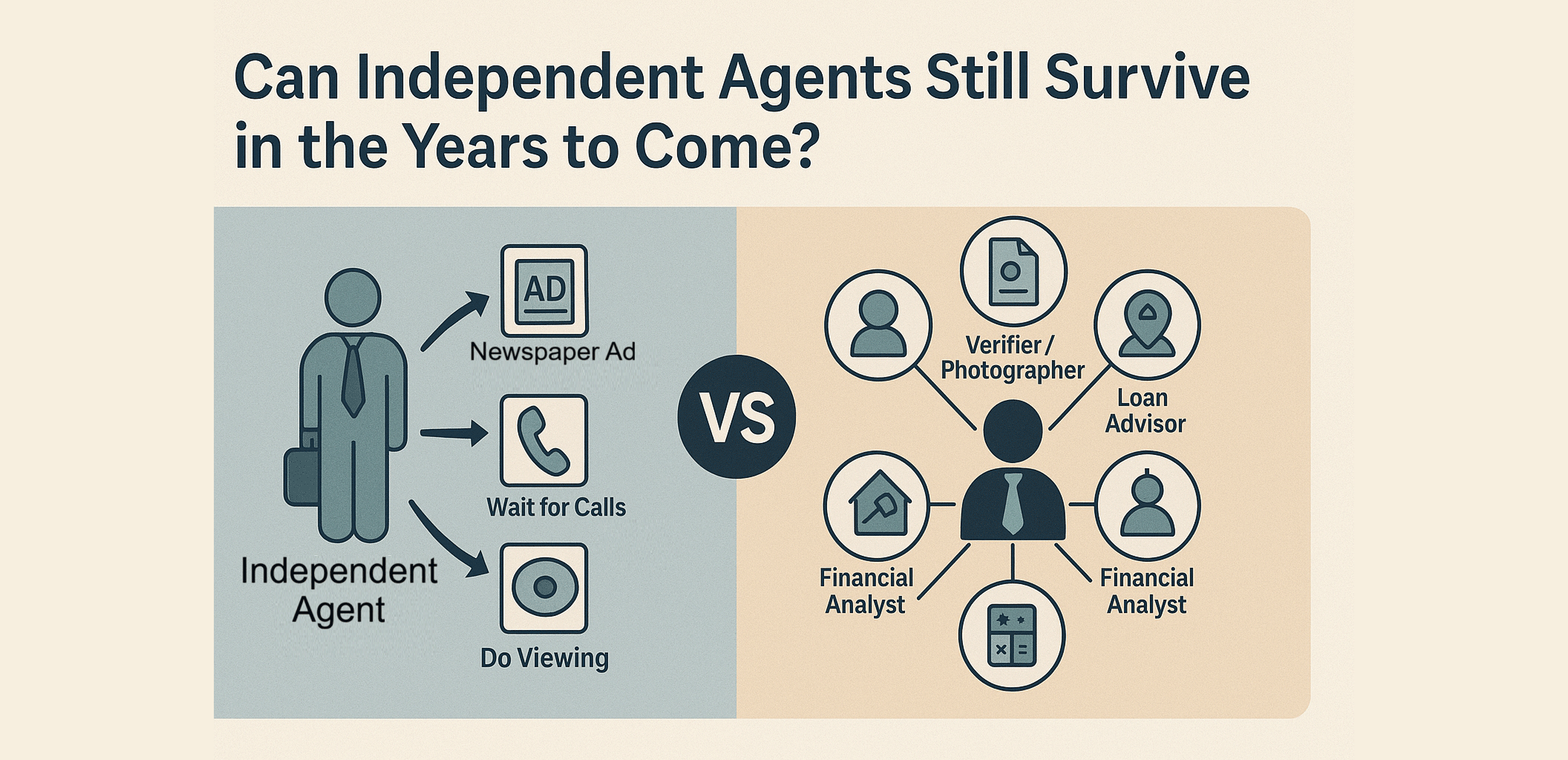 Can Independent Agents Still Survive in the Years to Come