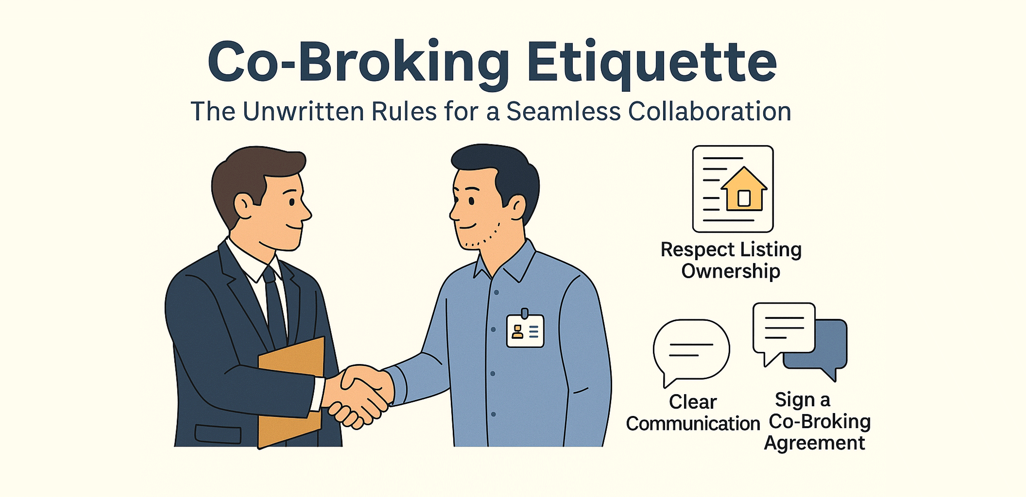 Co Broking Etiquette The Unwritten Rules for a Seamless Collaboration