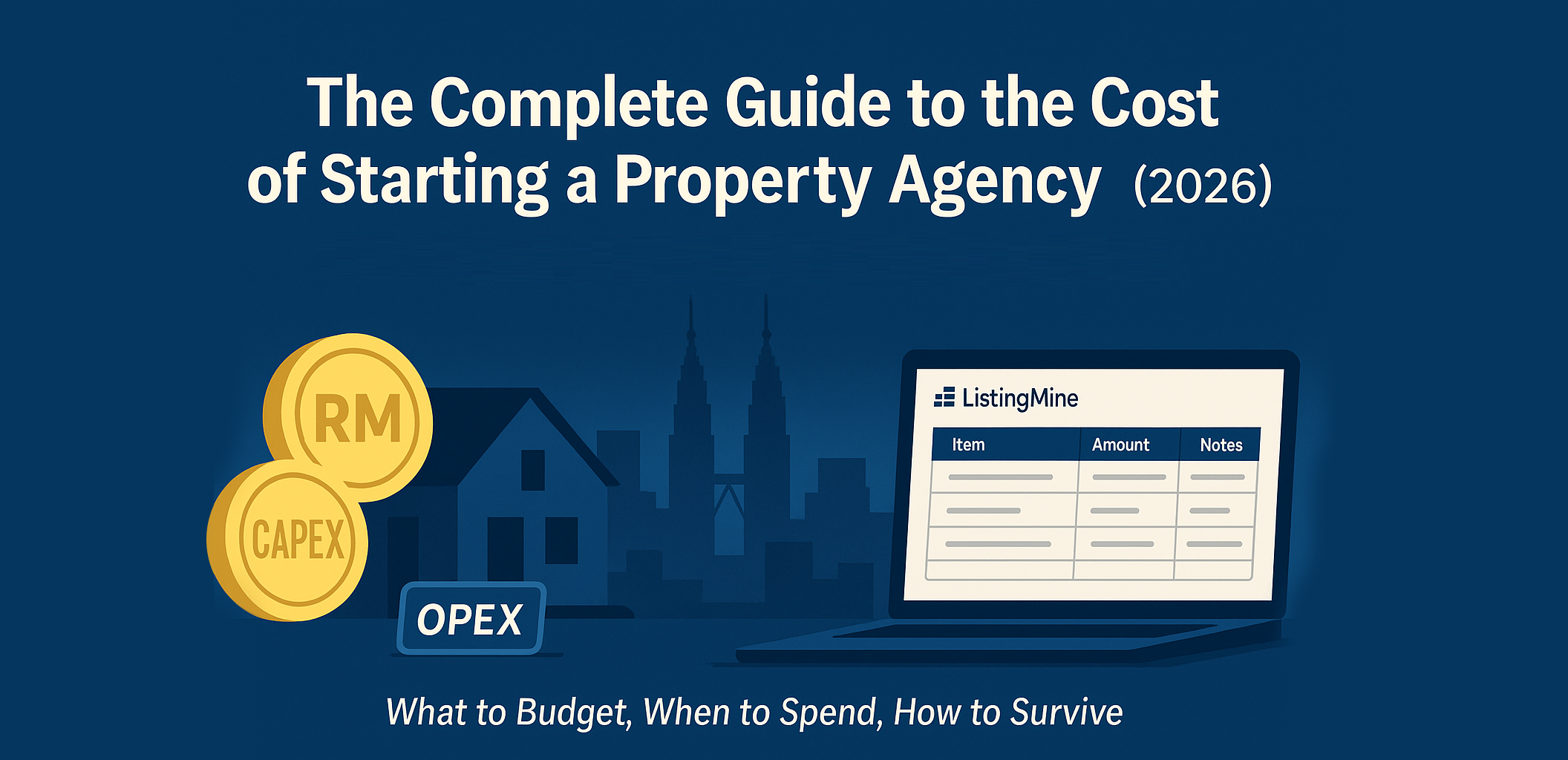 Cost of Starting a Property Agency in Malaysia
