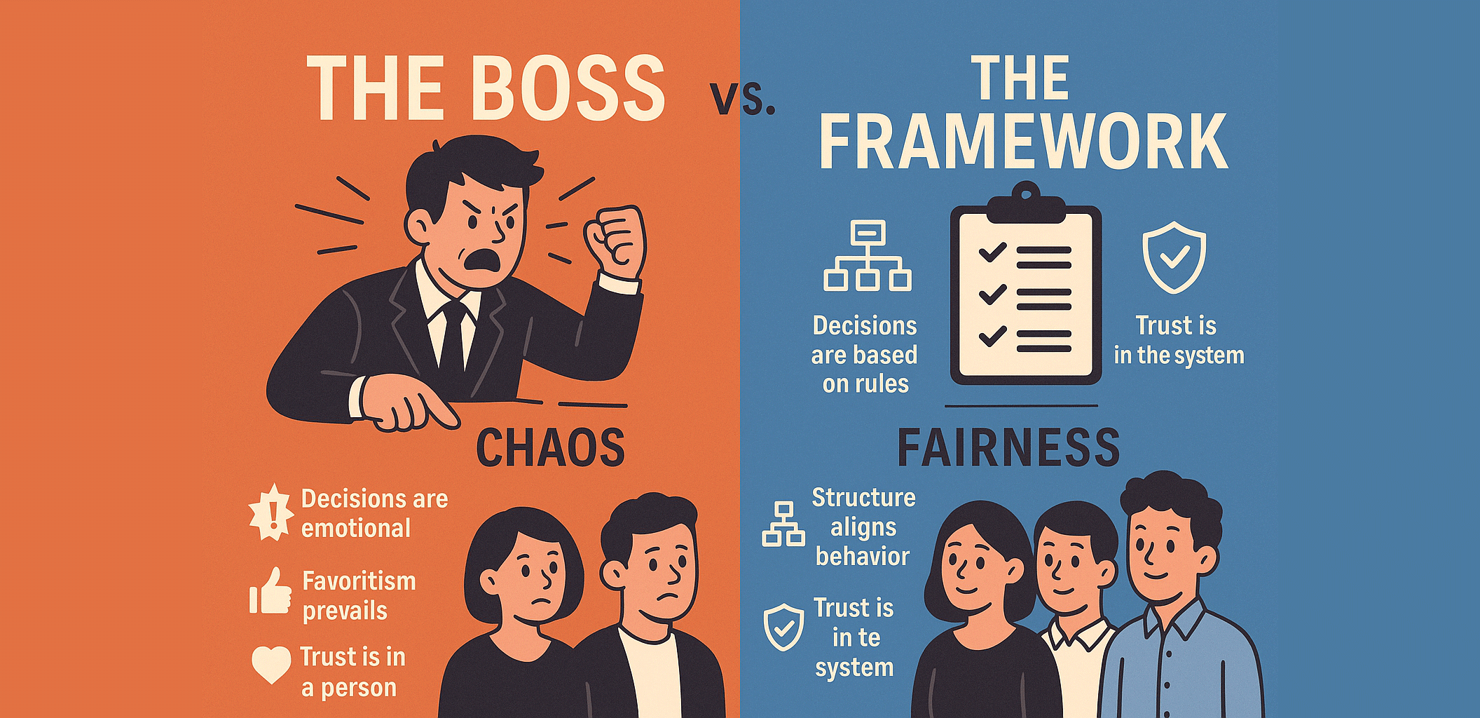 Framework Is the Real Employer Not the Boss