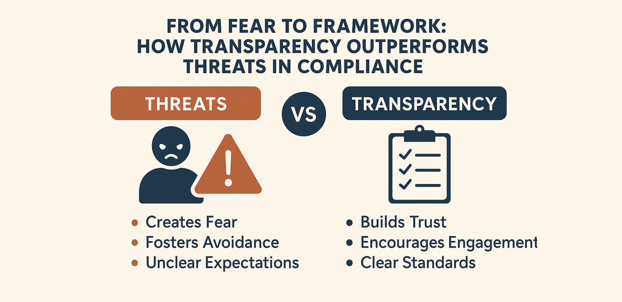 From Fear to Framework How Transparency Outperform Threat in Compliance