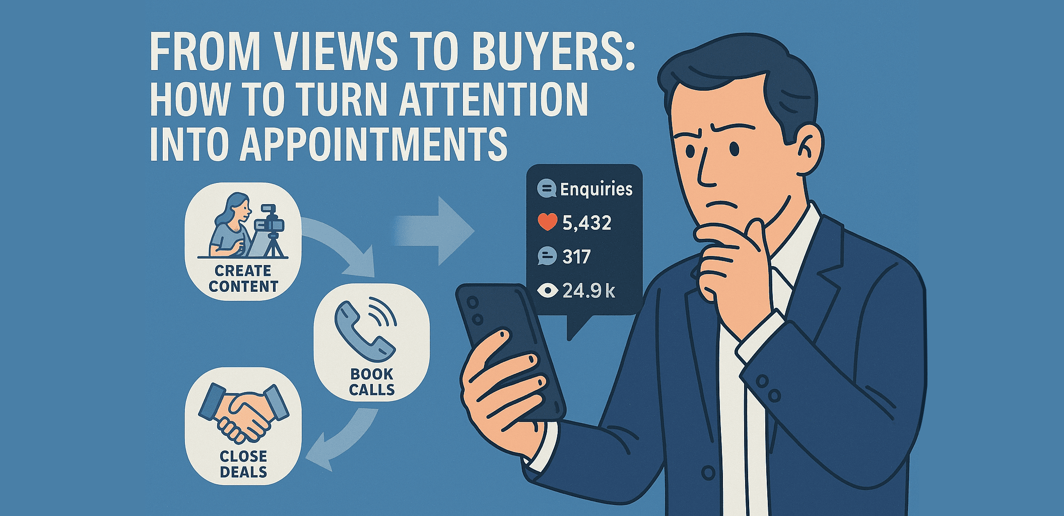 From Views to Buyers How To Turn Attention Into Appointments