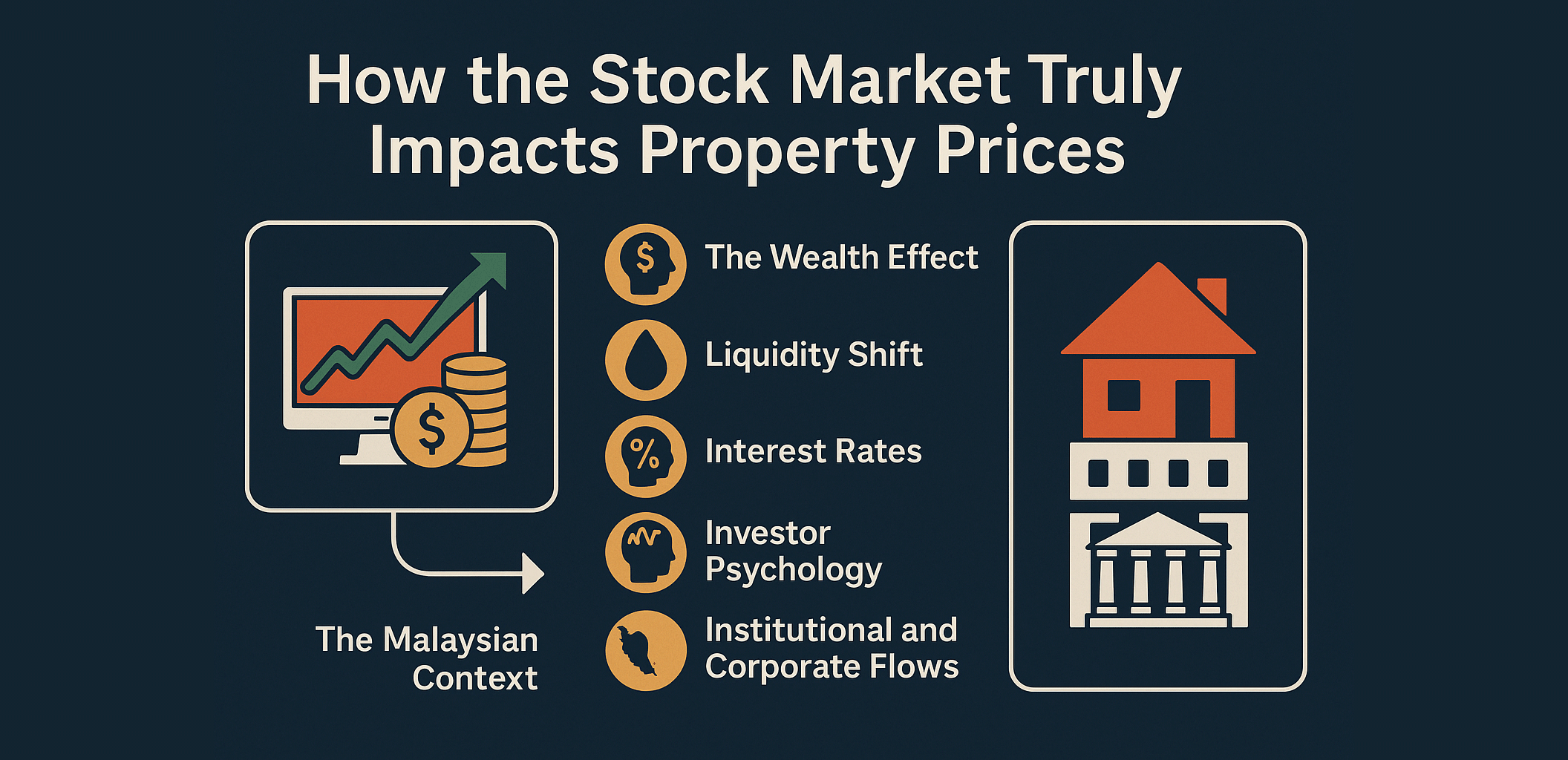 How the Stock Market Truly Impacts Property Prices