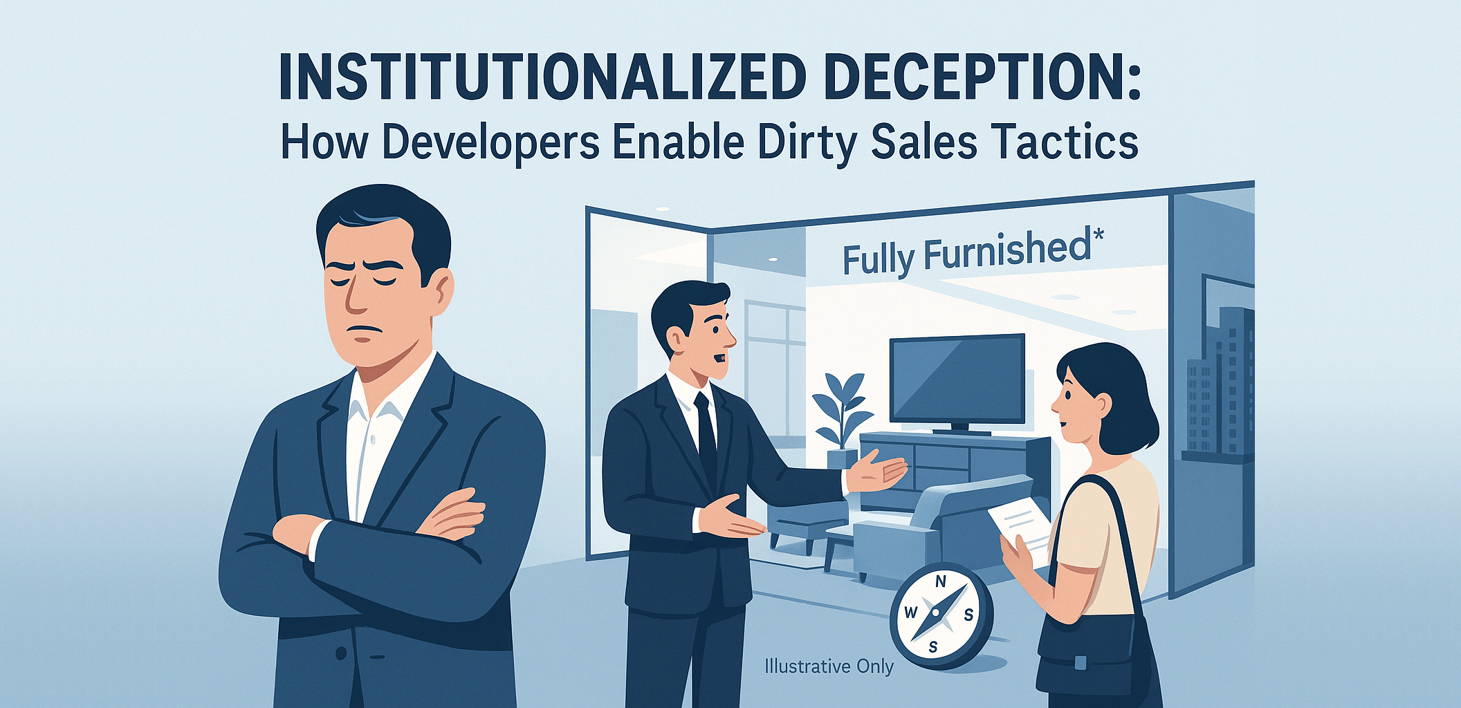 Institutionalized Deception How Developers Enable DIrty Sales Tactics