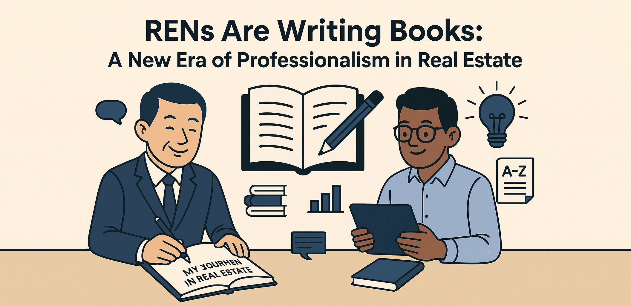 RENs Are Writing Books A New Era of Professionalism in Real Estate