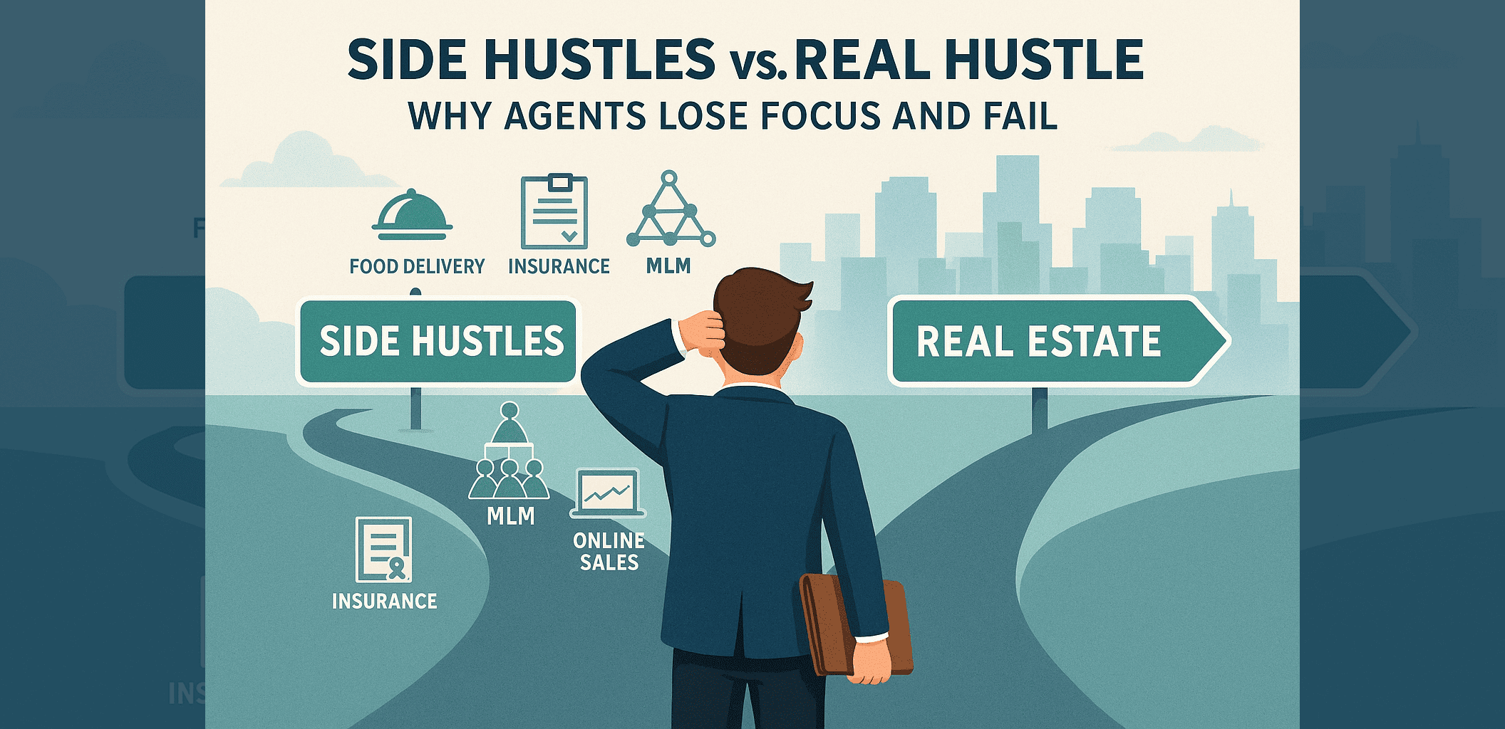 Side Hustles vs Real Hustles Why Agents Lose Focus And Fail