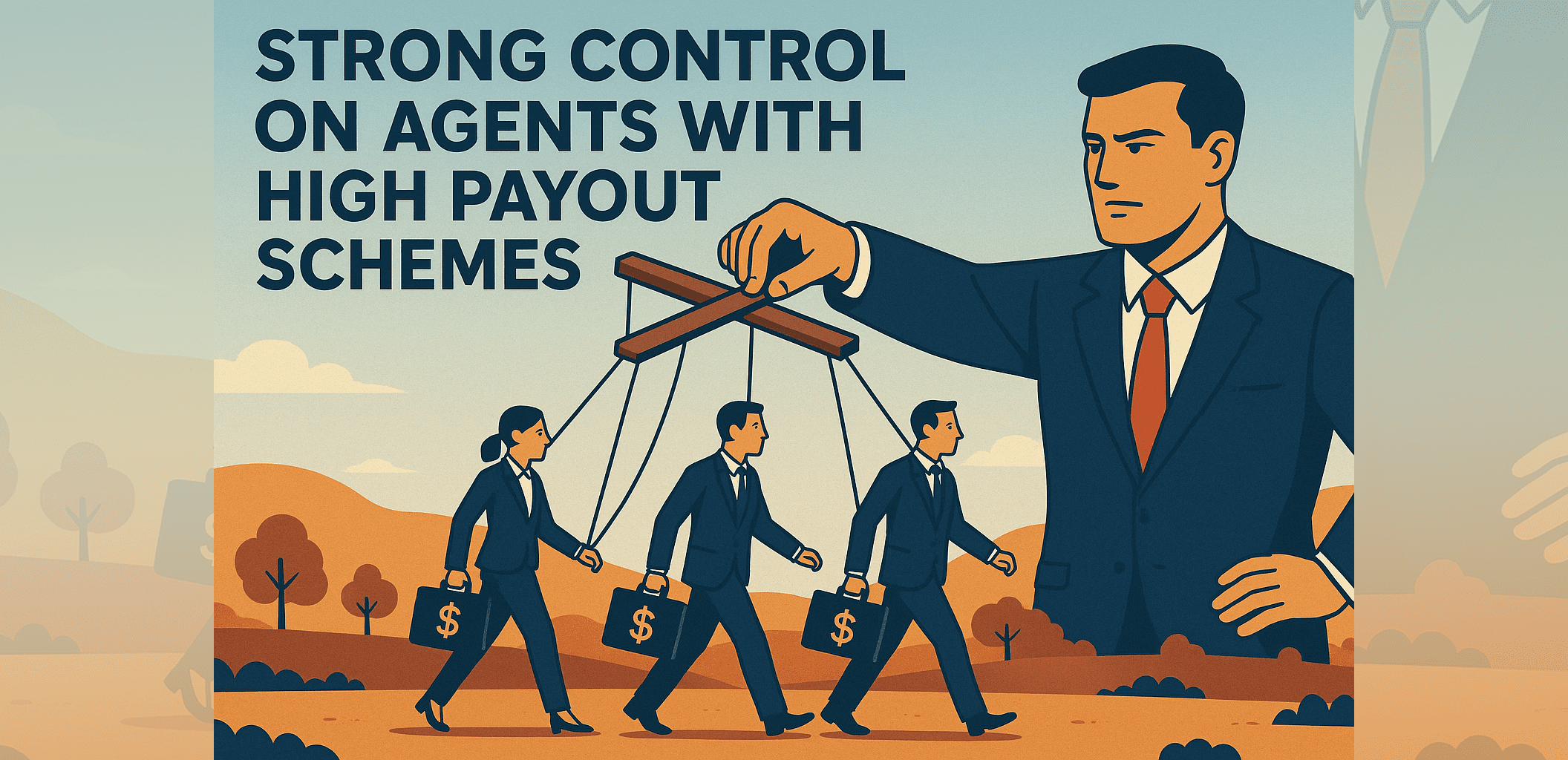 Strong Control on Agents with High Payout Schemes