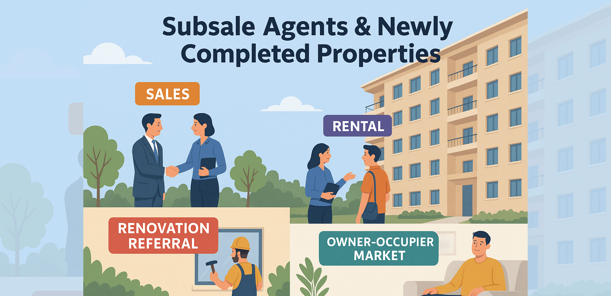 Subsale Agents Newly Completed Properties