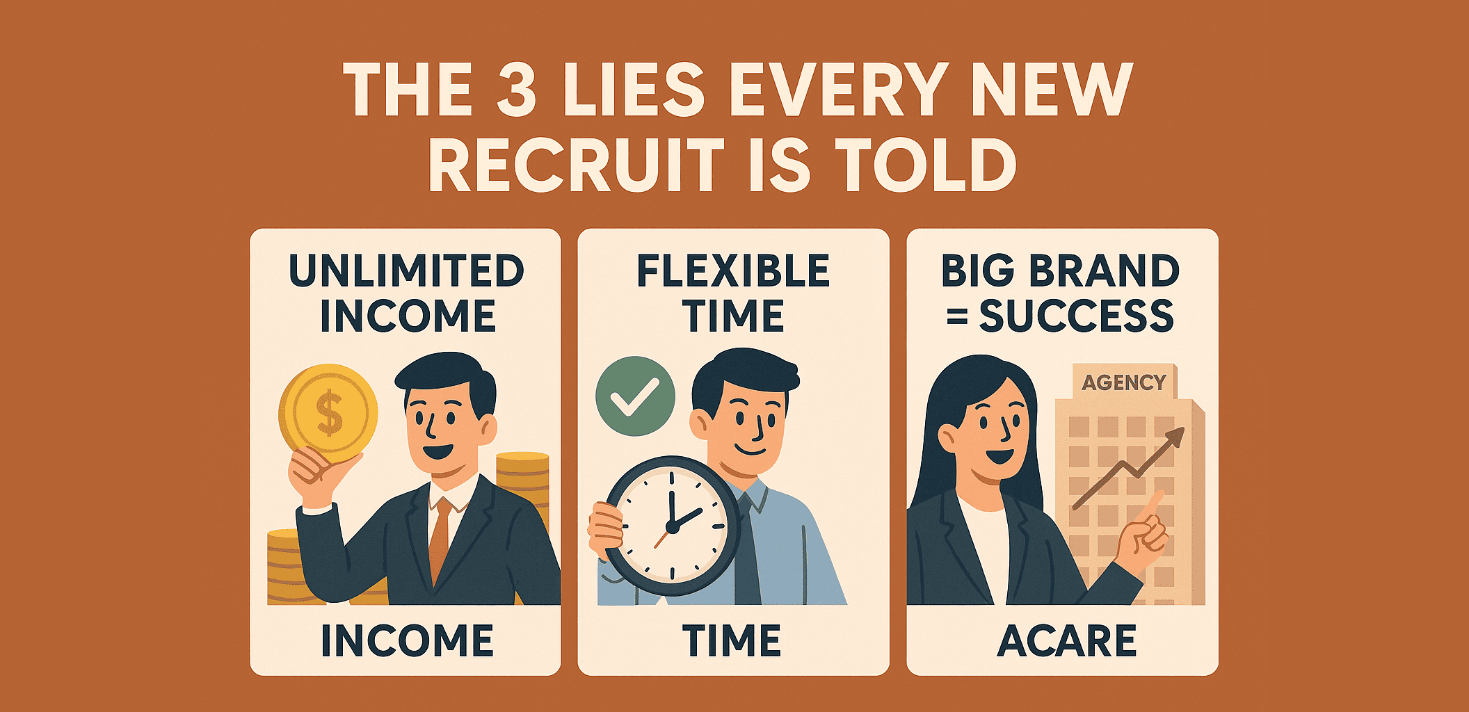 The 3 Lies Every New Recruit is Told