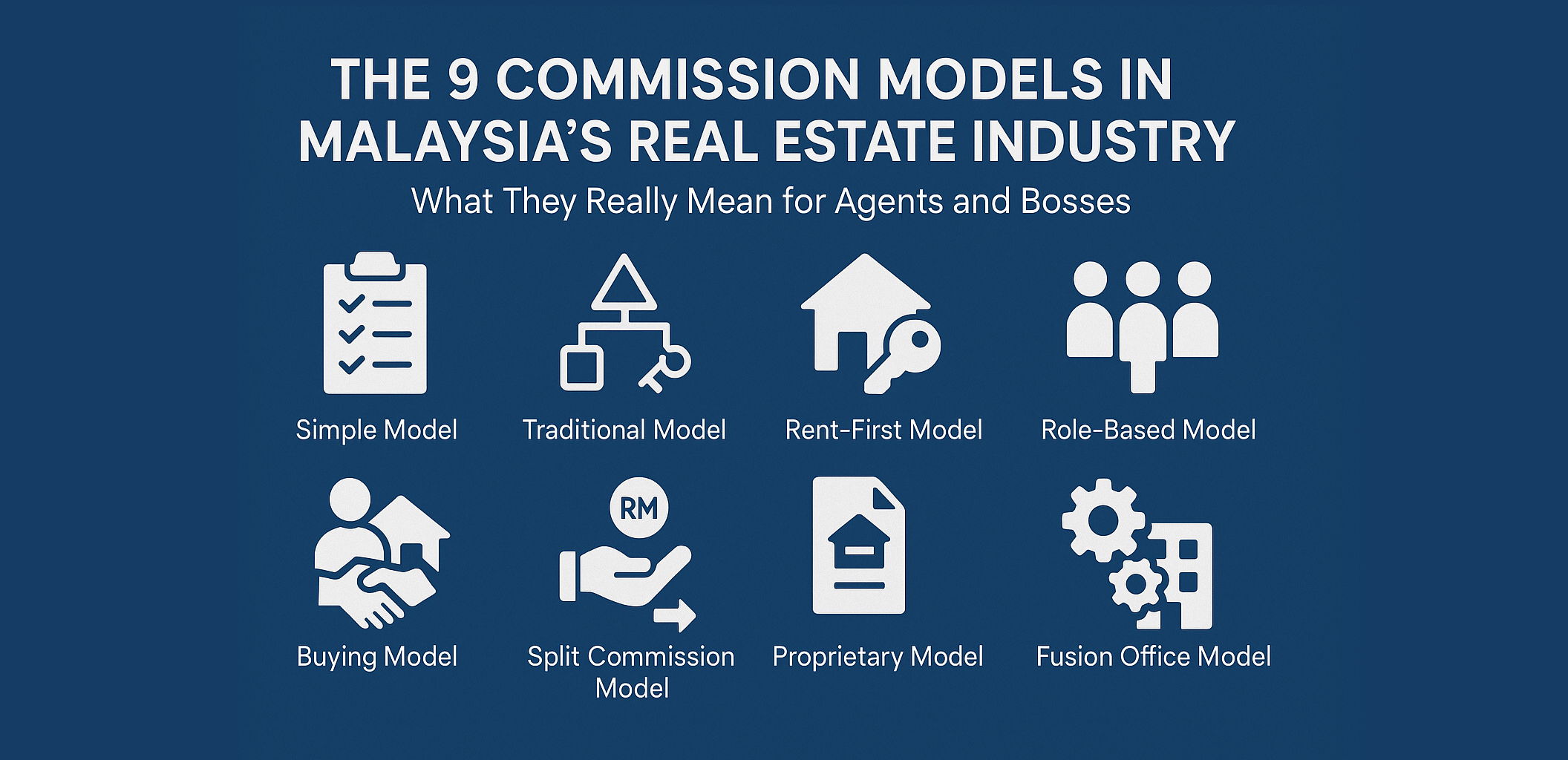 The 9 Commission Models in Malaysia Real Estate Industry