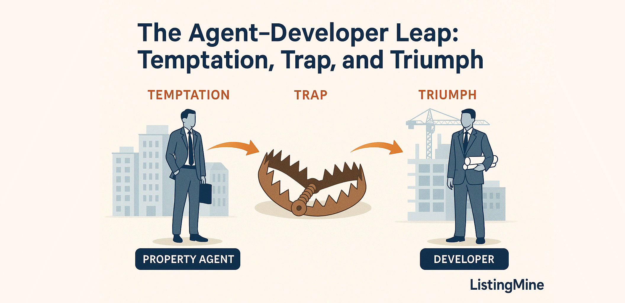 The Agent Developer Leap Temptation Trap and Triumph