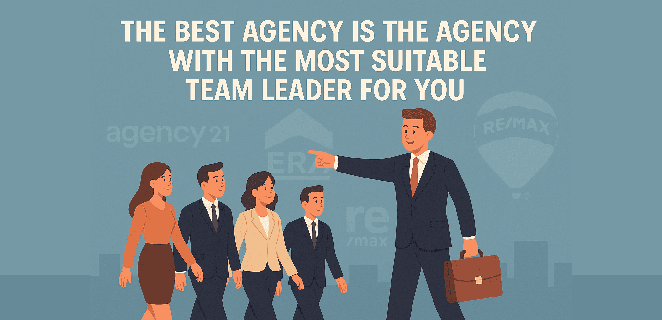 The Best Agency is The Agency with The Most Suitable Team Leader For You