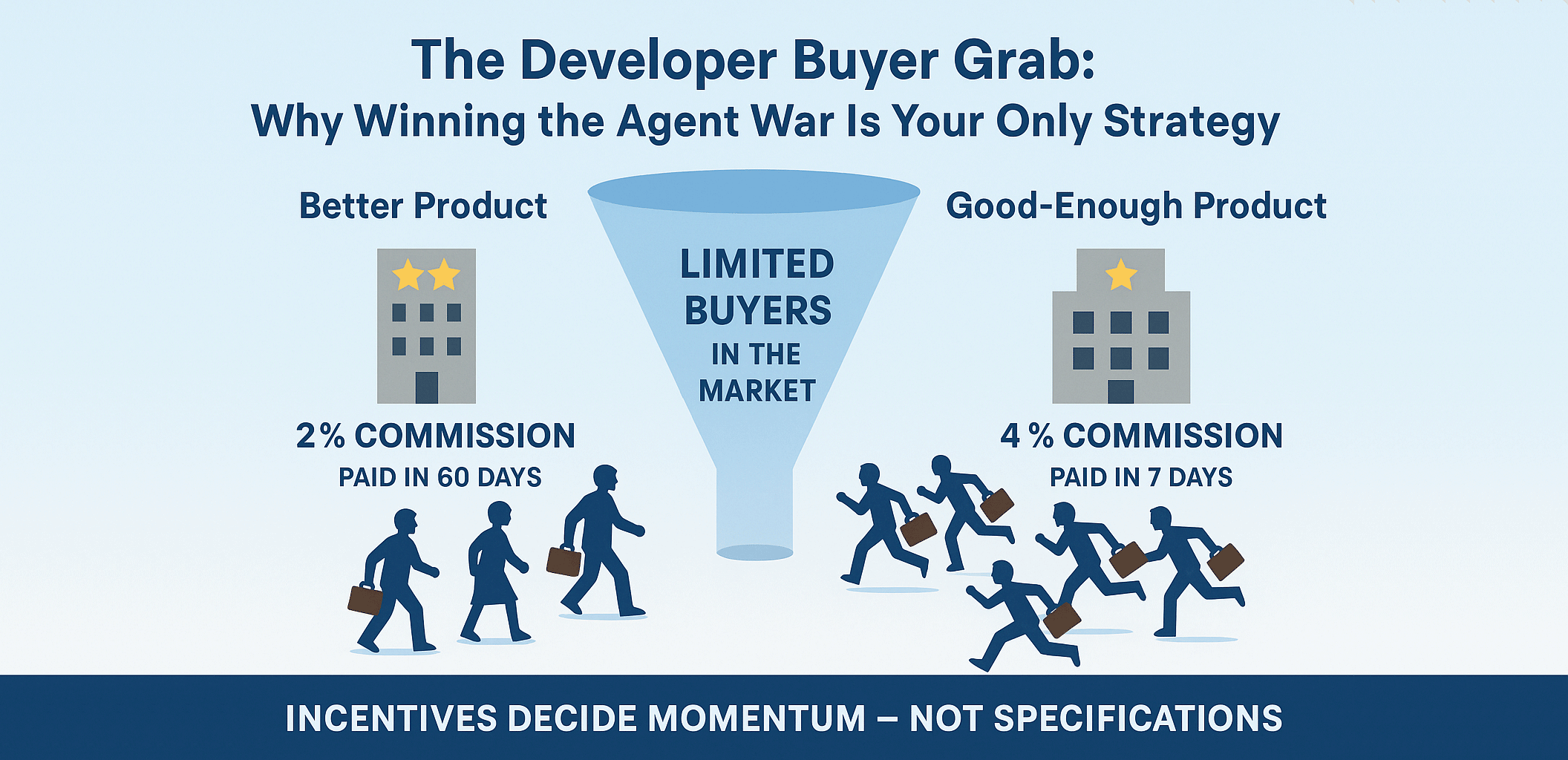 The Developer Buyer Grab Why Winning the Agent War is Your Only Strategy