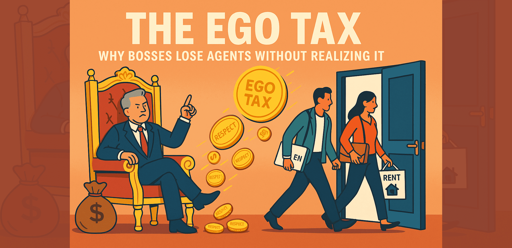 The Ego Tax Why Bosses Lose Agents Without Realizing It