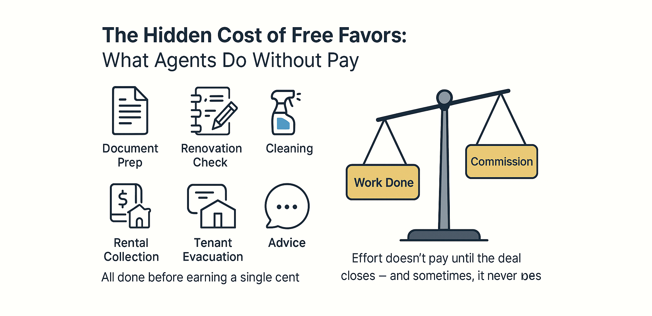The Hidden Cost of Free Favors What Agents Must Sstop Working for Nothing