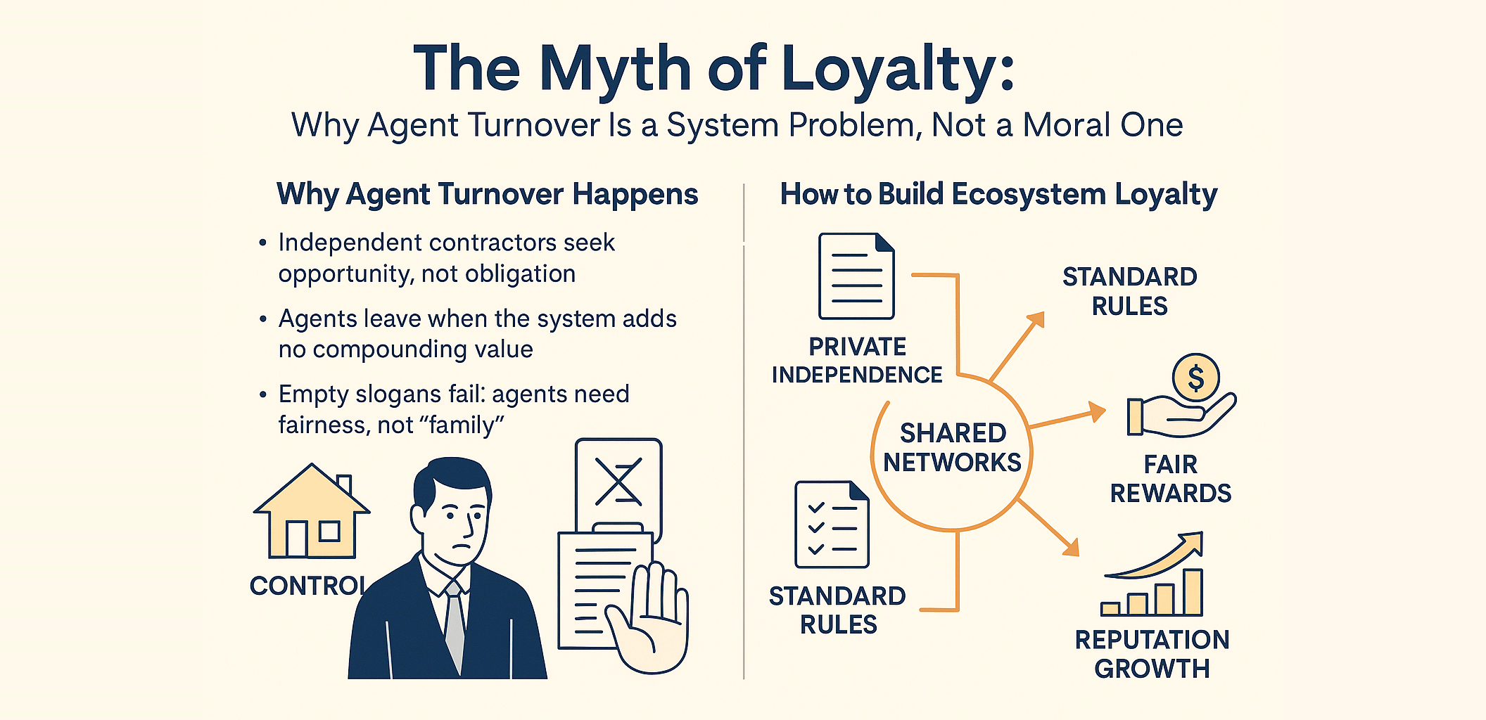 The Myth of Loyalty Why Agent Turnover is a System Problem Not a Moral One