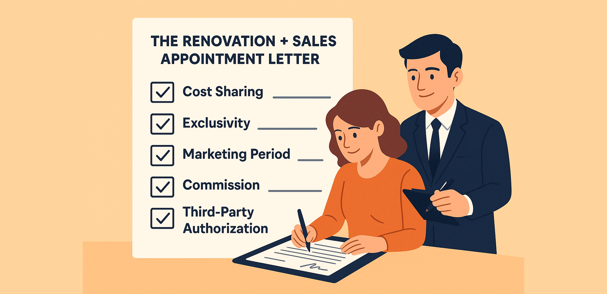 The -Renovation Sales Appointment Letter