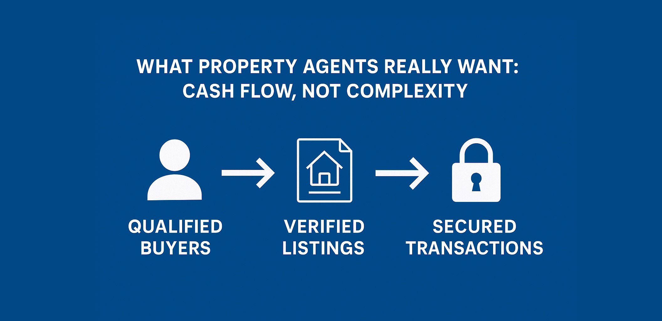 What Property Agents Really Want Cash Flow Not Complexity