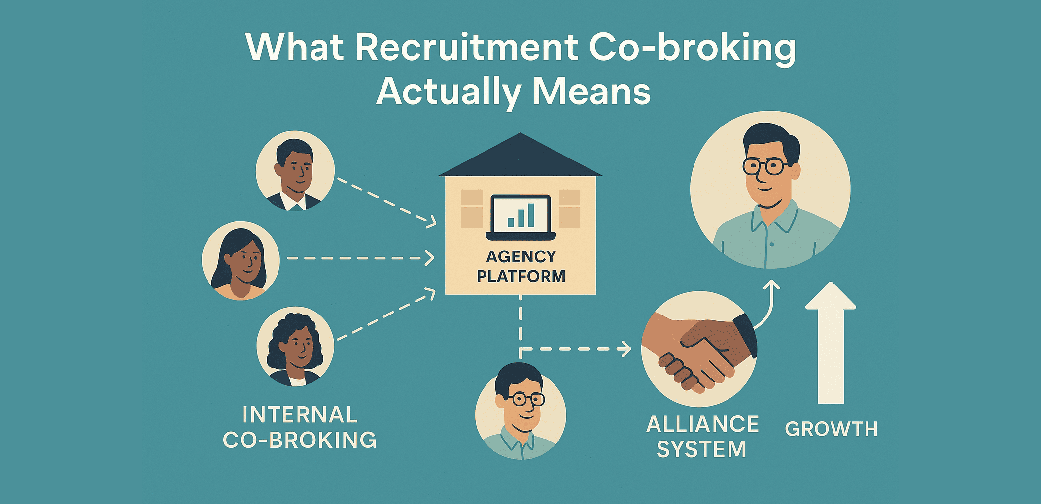What Recruitment Co Broking Actually Means