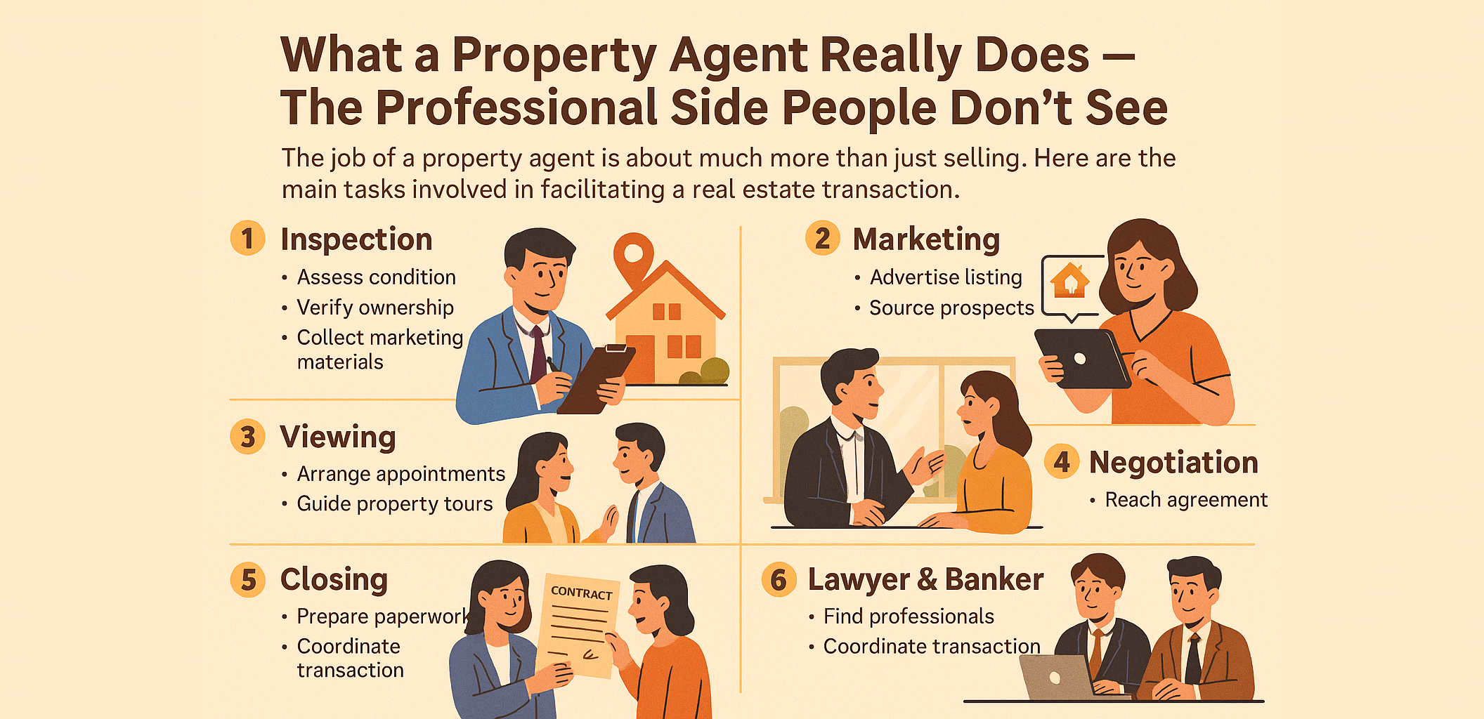 What a Property Agent Really Does The Professional Side People Dont See