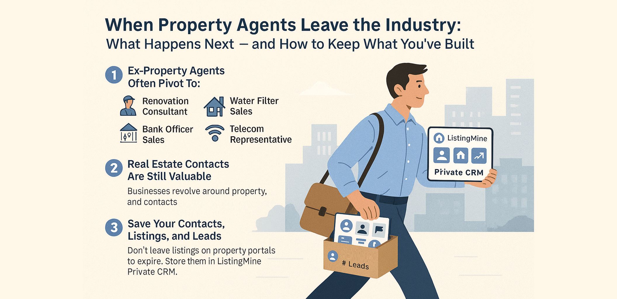 When Property Agents Leave the Industry What Happens Next
