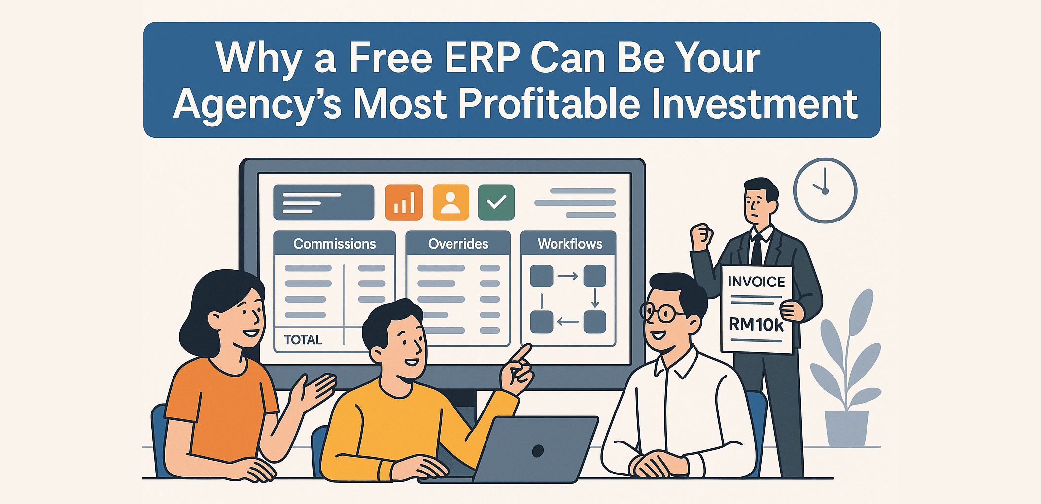 Why A Free ERP Can Be Your Agencys Most Profitable Investment
