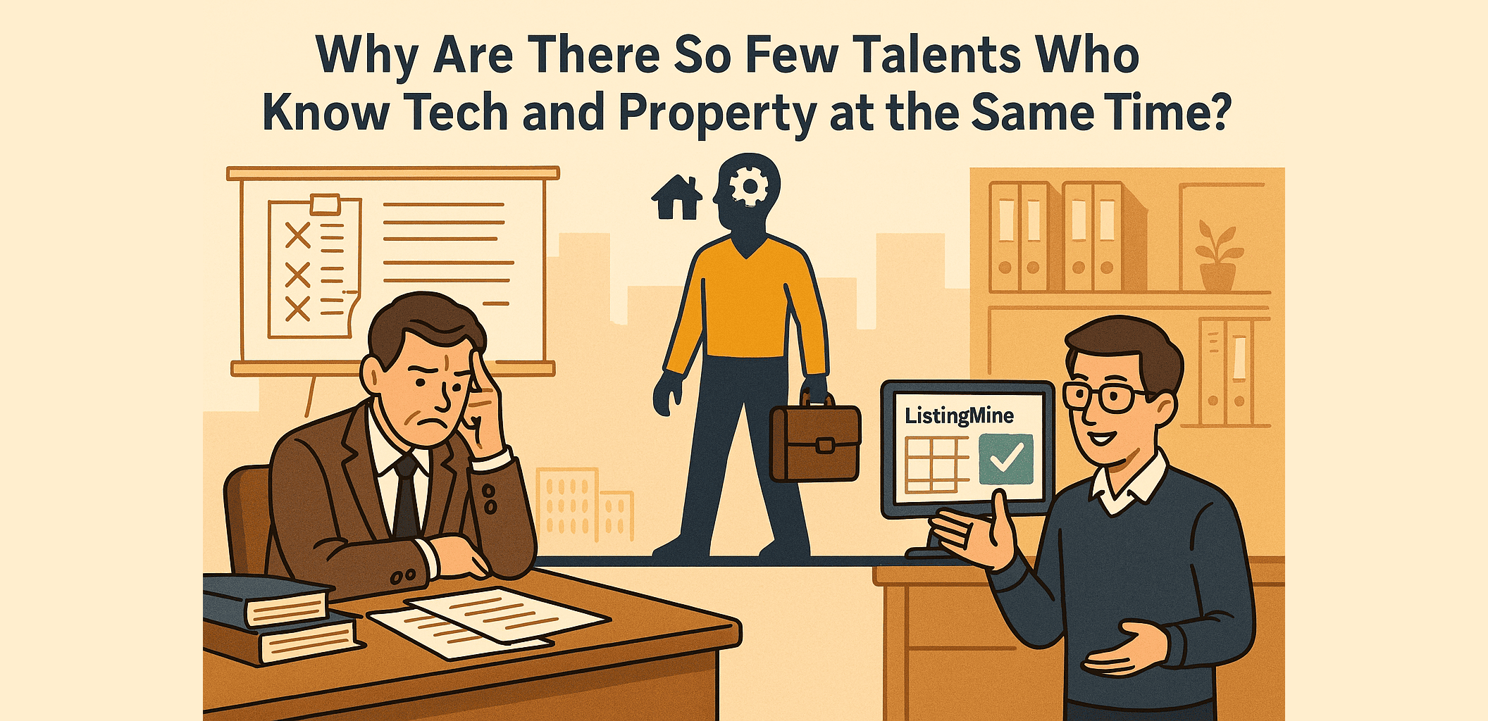 Why Are There So Few Talents Who Know Tech and Property at the Same Time