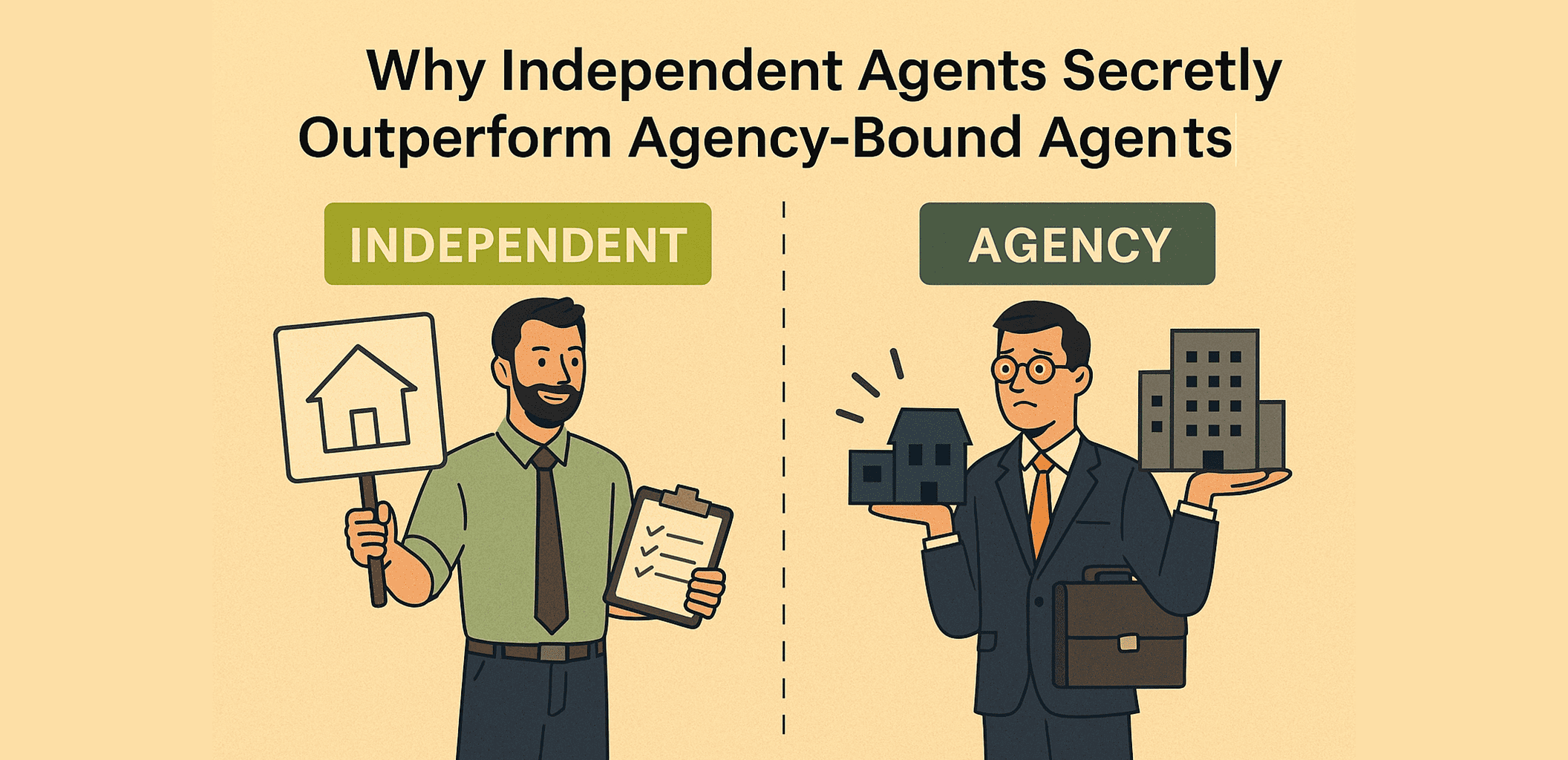 Why Independent Agents Secretly Outperform Agency Bound Agents