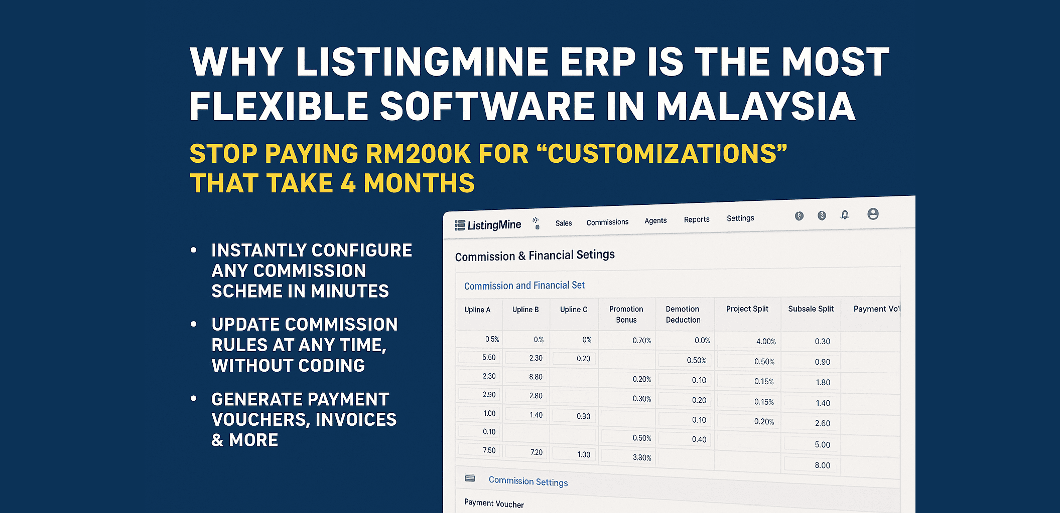 Why Listingmien Is The Most Flexible ERP in Malaysia