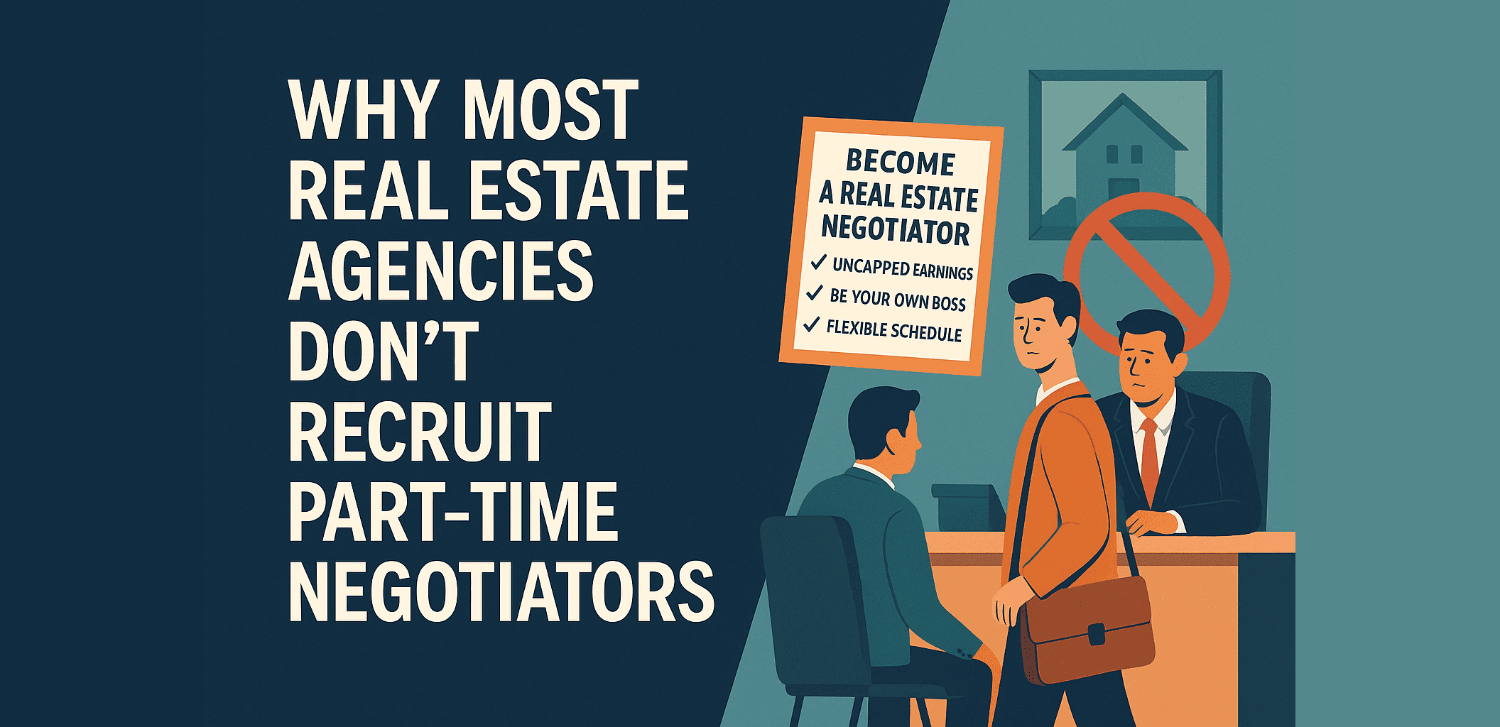 Why Most Real Estate Agencies Dont Recruit Part Time Negotiators