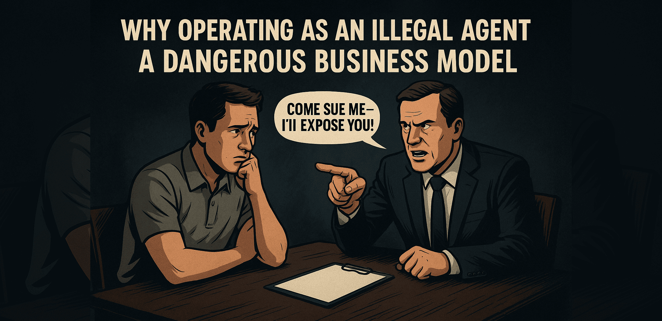 Why Operating As An Illegal Agent A Dangerous Business Model