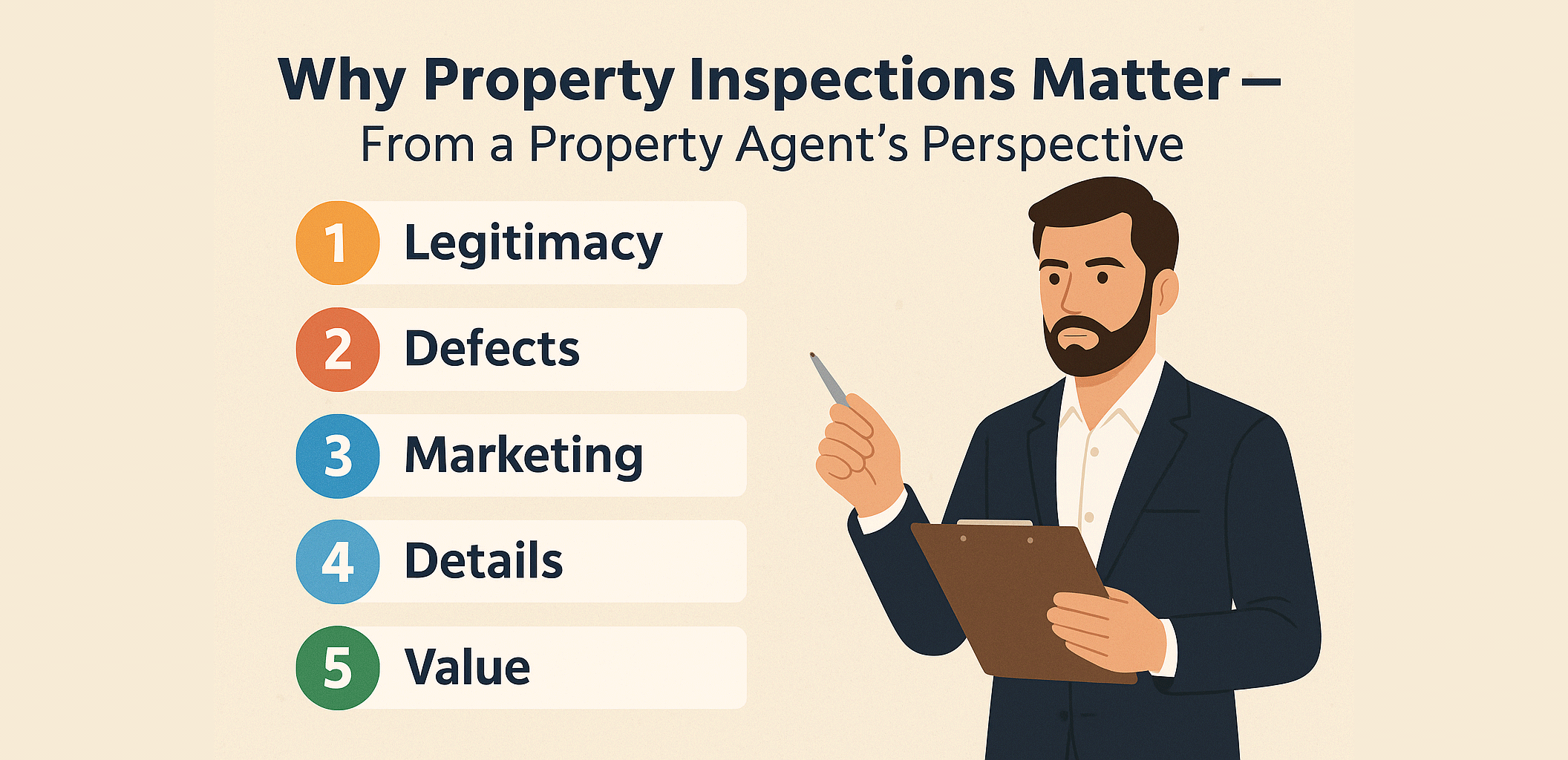 Why Property Inspections Matter From a Property Agents Perspective