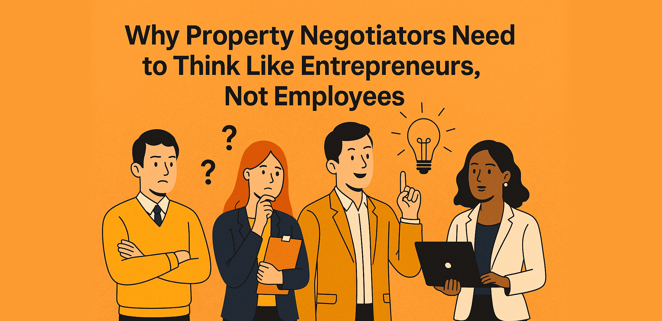 Why Property Negotiators Need to Think Like Entrepreneur Not Employees