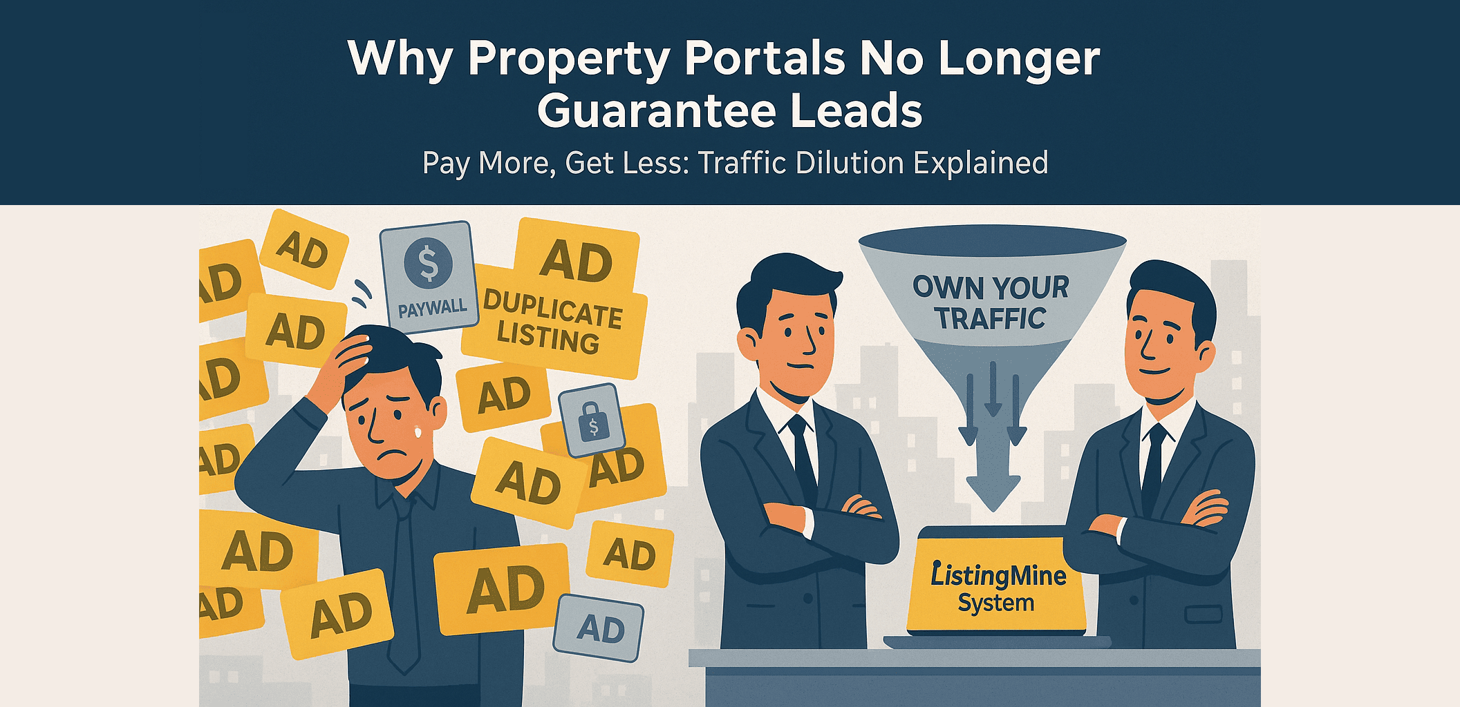 Why Property Portals No Longer Guarantee Leads