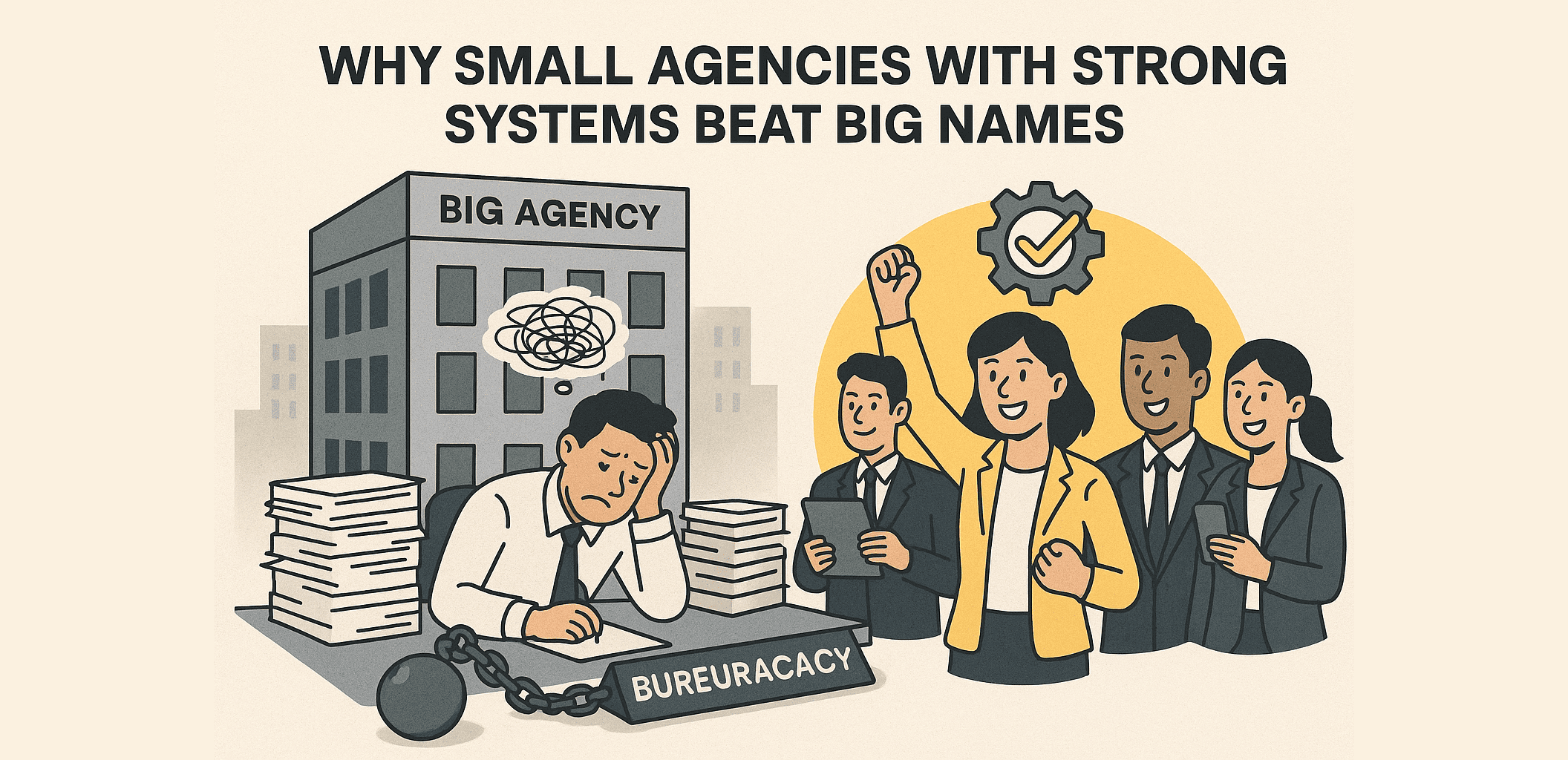Why Small Agencies With Strong Systems Beat Big Names