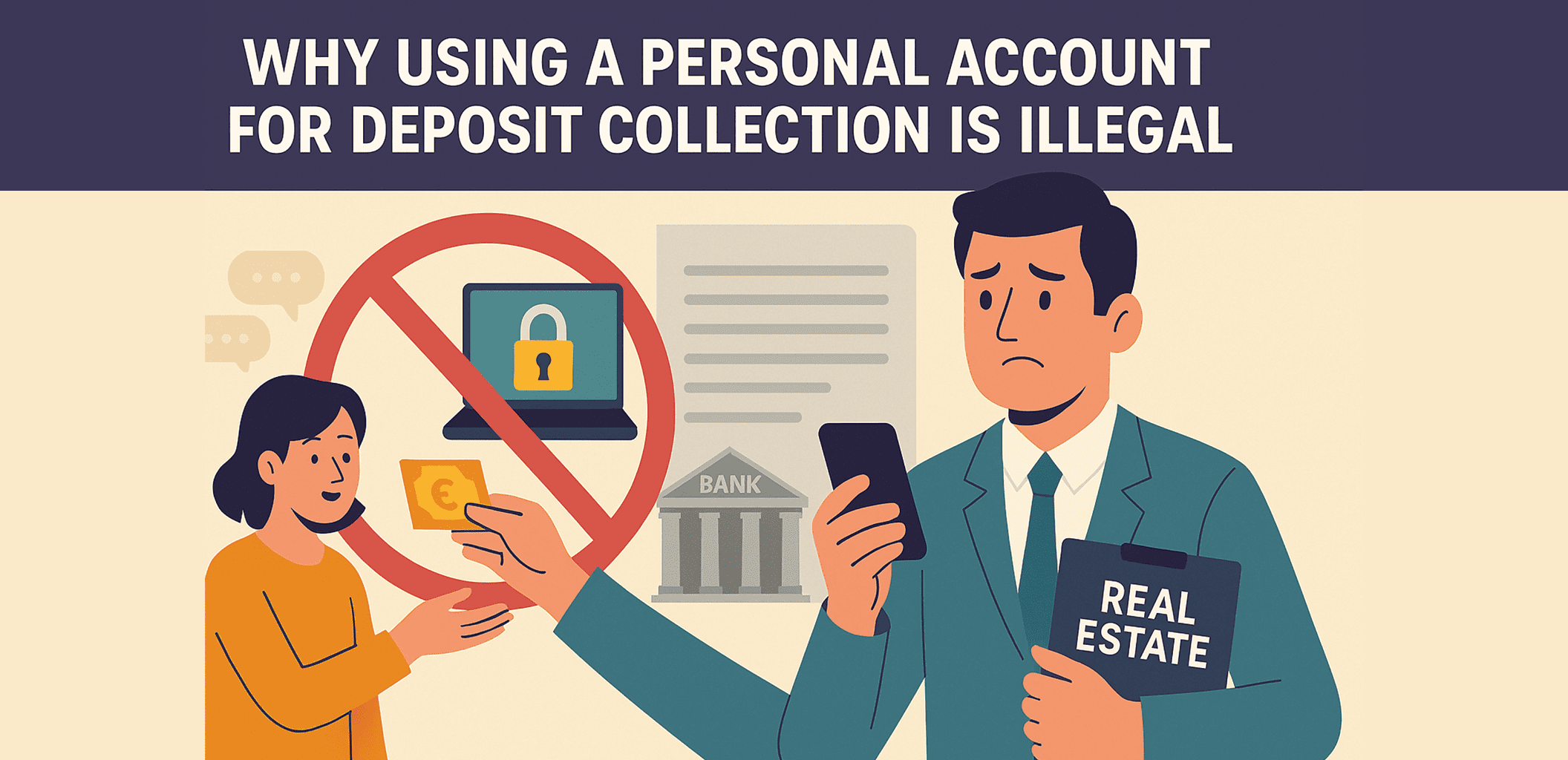 Why Using A Personal Account For Deposit Collection Is Illegal