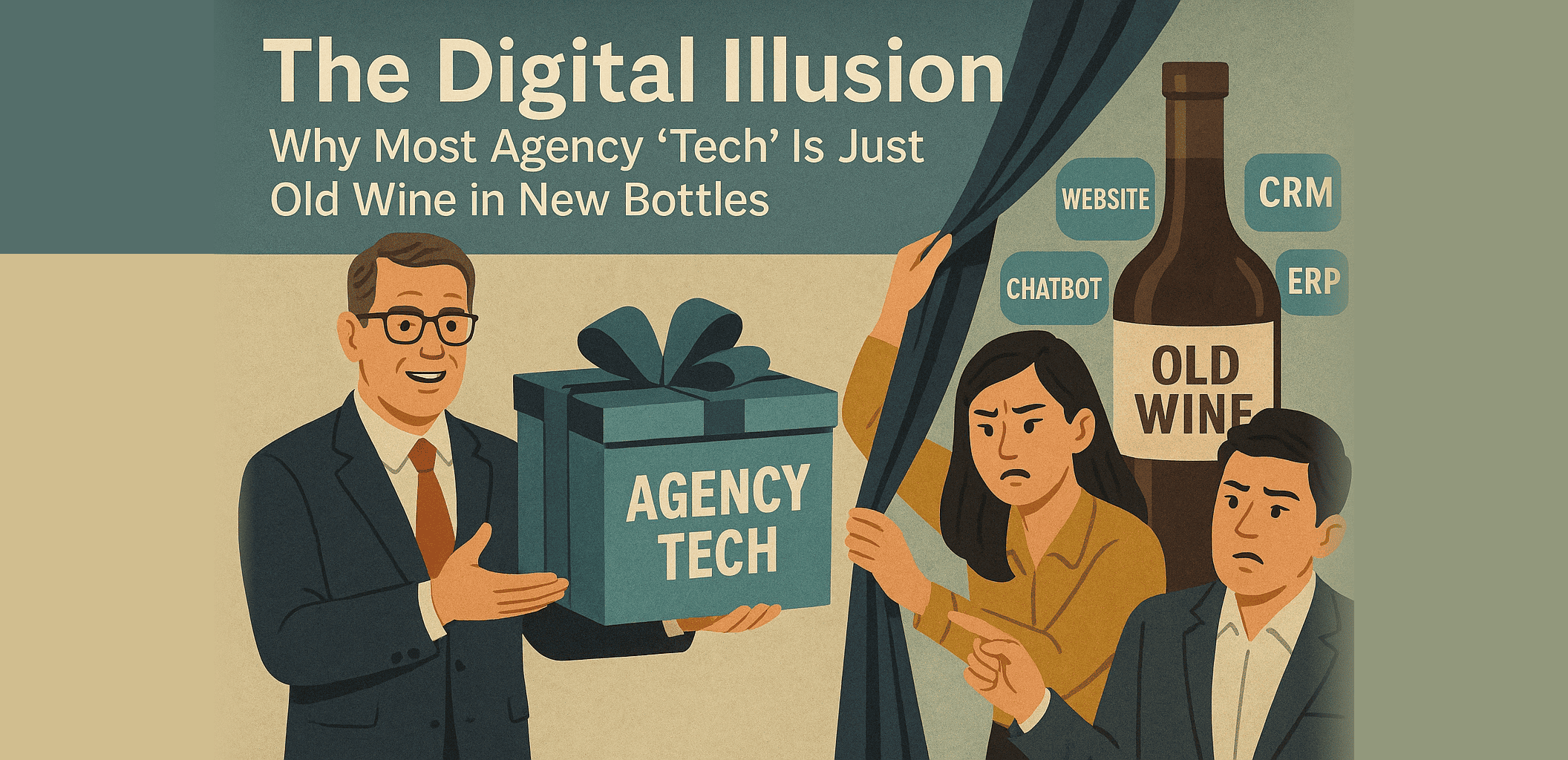 Why most agency tech is just old wine in new bottles