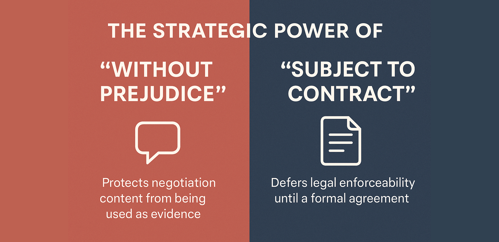 Without Prejudice and Subject to Contract How Offer Letters Protect Buyers and Sellers in Malaysia