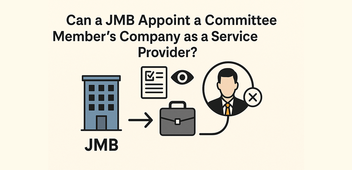 can-a-jmb-appoint-a-committee-members-company-as-a-service-provider