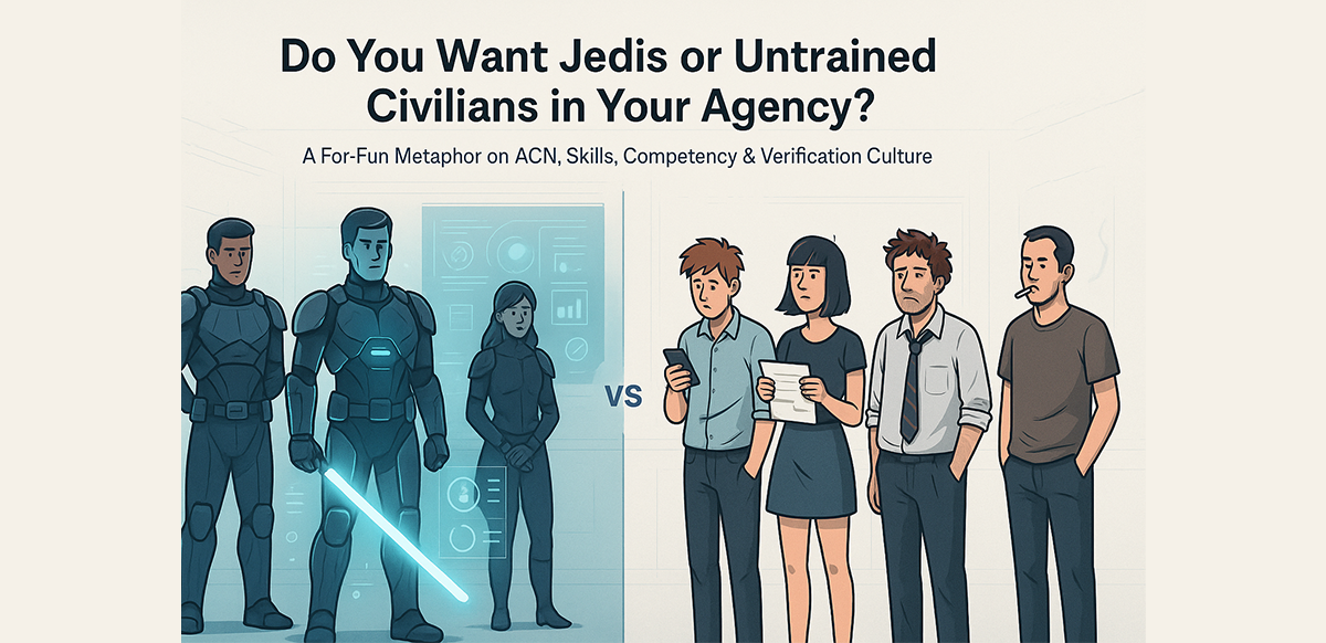 do you want jedis or untrained civilians in your agency