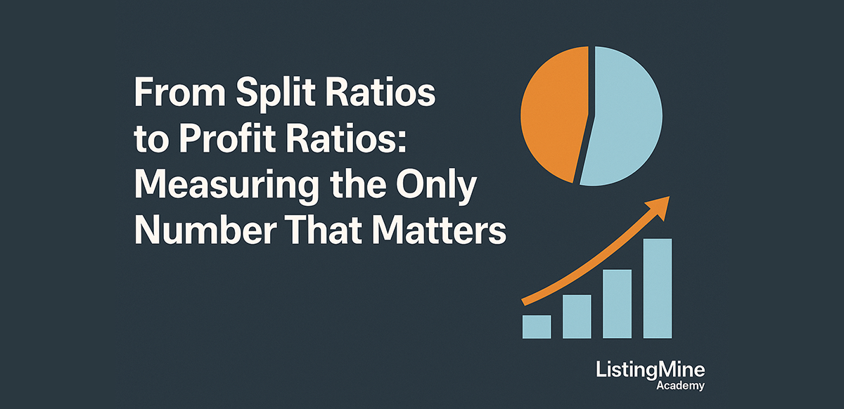 from split ratios to profit ratios measuring the only number that matters