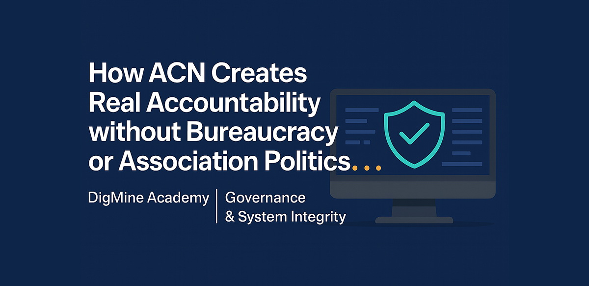 How ACN Creates Real Accountability Without Bureaucracy or Association Politics