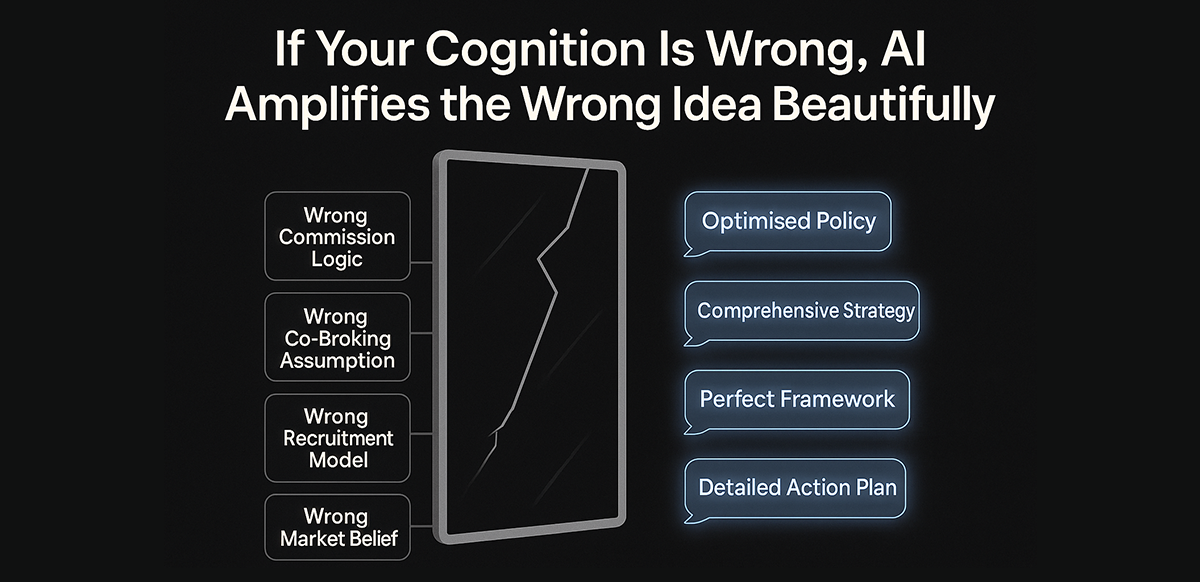 if your cognition is wrong ai amplifies the wrong idea beautifully