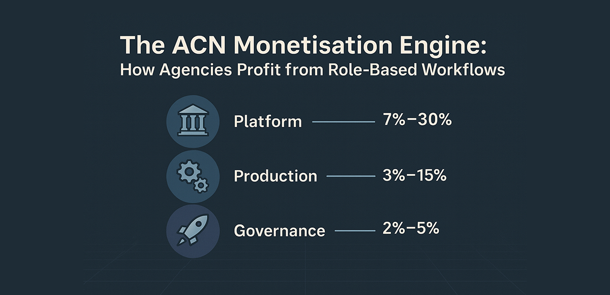 the acn monetisation engine how agencies profit from role based workflows
