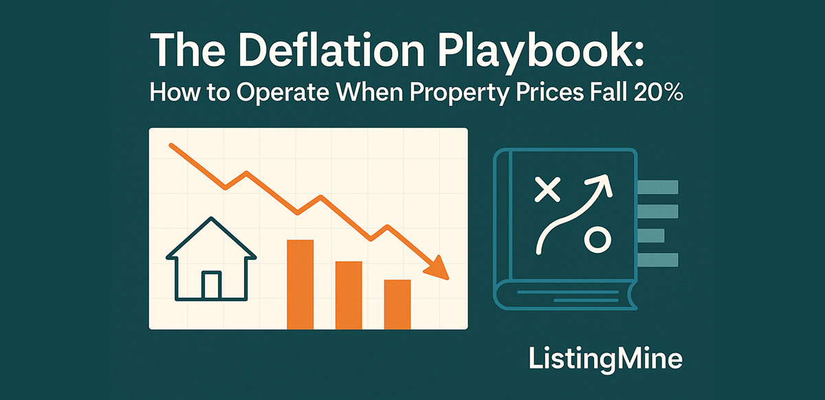the deflation playbook how to operate when property prices fall 20