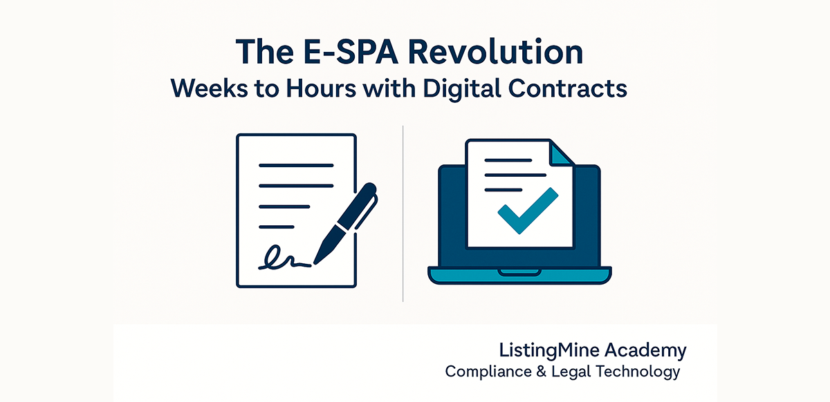 The E-SPA Revolution: Weeks to Hours with Digital Contracts