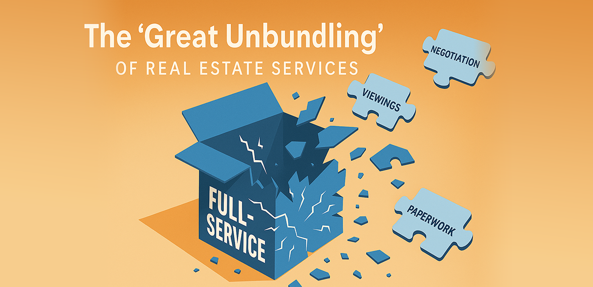 the great unbundling of real estate services what happens when every task is a la carte