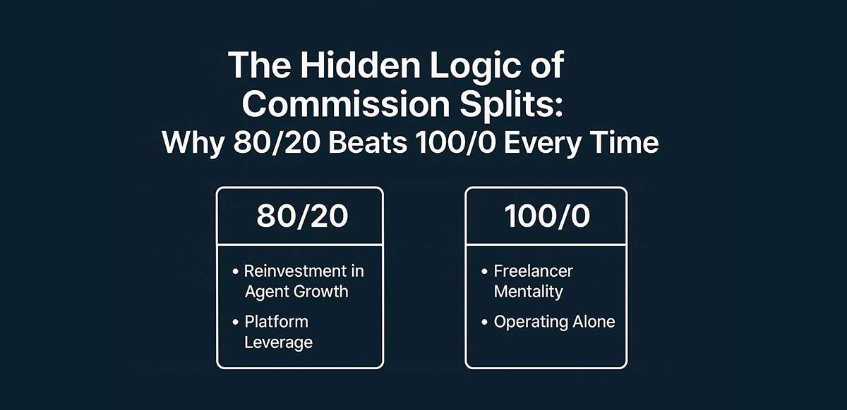 the hidden logic of commission splits why 8020 beats 1000 every time