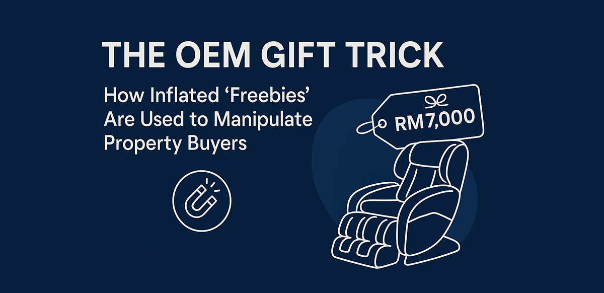 the oem gift trick how inflated freebies are used to manipulate property buyers